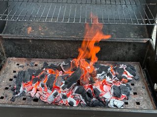 Barbacoa horno negra