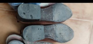 Botines de ante marrones