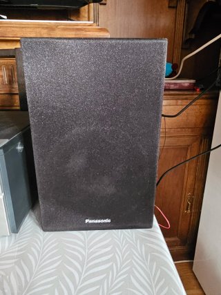 Mini cadena Panasonic plata 20w Bluetooth