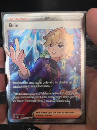 Carta Pokémon Brie SCR 163/142 Español