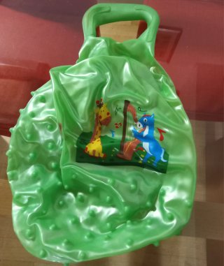 Palla rimbalzante per bambini verde