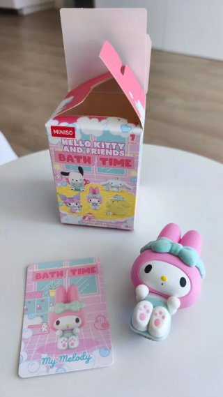 Caja sorpresa Miniso Hello Kitty Bath Time