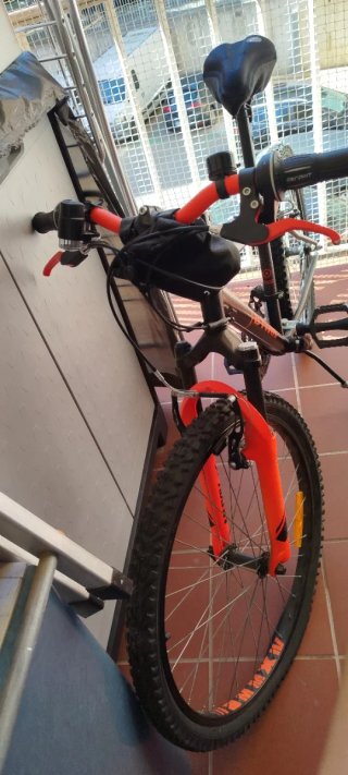 Bicicleta Montaña BTWIN Naranja