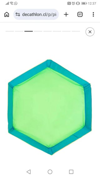 Piscina infantil plegable