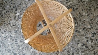 Lámpara de bambú Ikea
