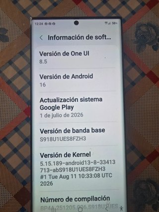 Samsung S23 Ultra 256GB 8+8GB RAM Negro