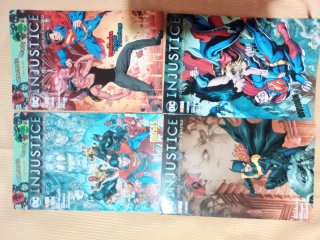 14 cómics DC injustice del 34 al 47 ambos incluido