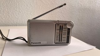 Radio Panasonic RF-P150 FM/AM Plata
