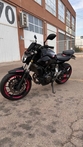 Yamaha MT-07 Negra