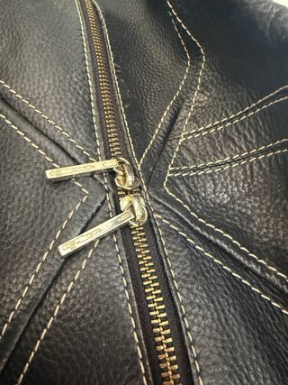 Bolso Piel Purificación García Negro