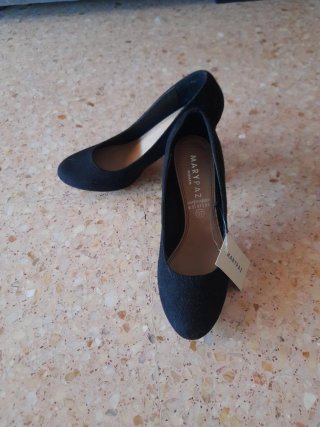 Zapatos de tacón Marypaz negros talla 37