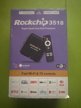 Android TV Box Rockchip 3518 8K