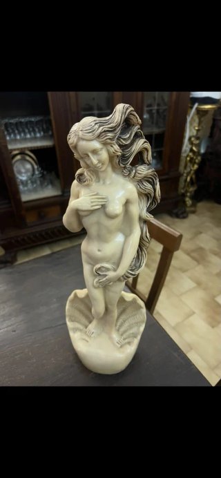 Statua Venere Beige/Marrone marmoresina