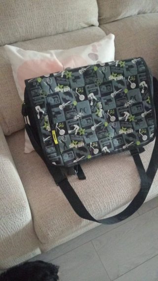 Bolsa Quiksilver Estampada Rock