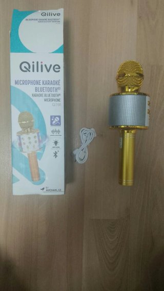 Micrófono Karaoke Bluetooth Qilive Q.1191