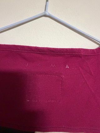 Camiseta Joma Beige, Negra y roja.