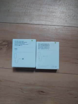 Cargador Apple Iphone adaptador y cable