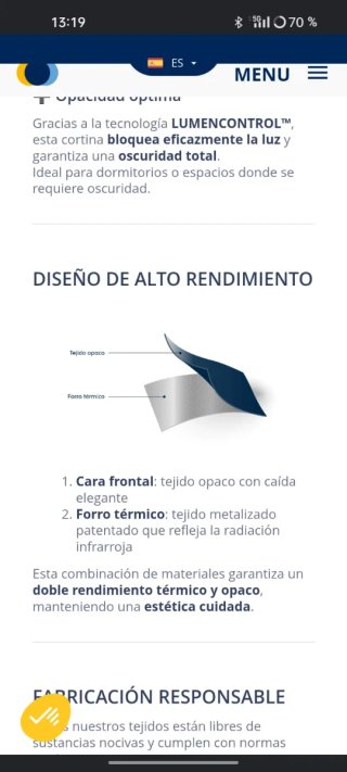 2 Cortinas Térmicas Opacas Moondream gris oscuro