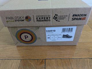 Zapatos Pablosky T38 Negros