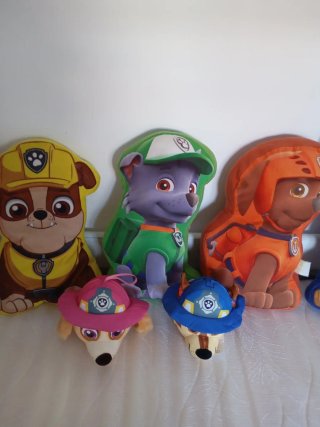 Lote peluches Patrulla Canina