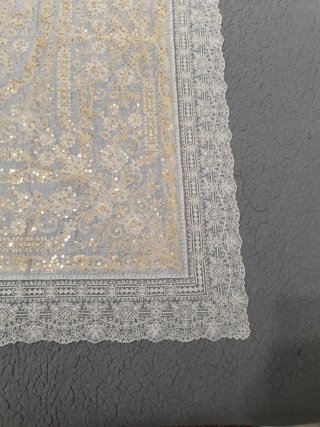 Juego de Manteletas Oro y beige adults