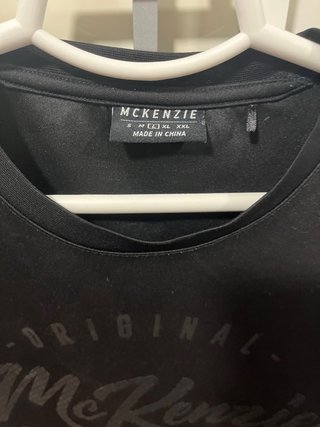 Camiseta McKenzie Negra Talla M