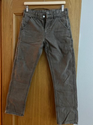 Pantalones cargo verde hombre