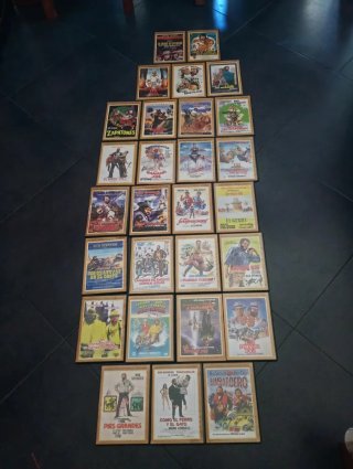 Lote d 28 películas de DVD d BudSpencer y Terenc