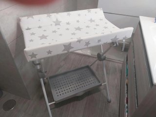 Cambiador estrellas bebé