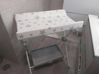 Cambiador estrellas bebé