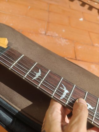 PRS SE Custom 24-08 Blood Orange 2024