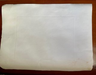 Grabado italiano antiguo, mártir siglo XVIII-XIX