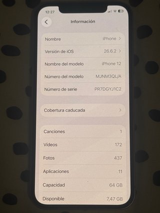 iPhone 12 64 GB | Buen Estado