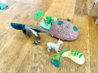 Playmobil Wiltopia Casita Animales 71007 y 71012