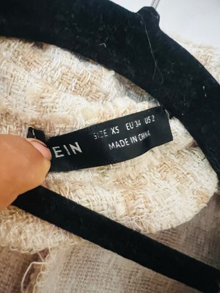 Blazer cuadros beige y marrón