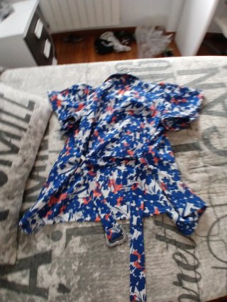 Traje estampado floral S/M
