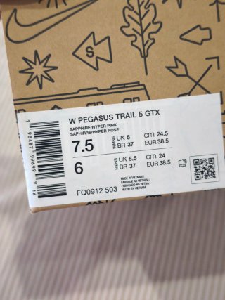 Nike Pegasus Trail 5 GTX Fucsia/Naranja