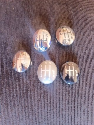 Chapas Pomo Renault 5 6 Velocidades