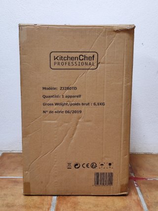 Pasteurizador eléctrico 28L KitchenChef