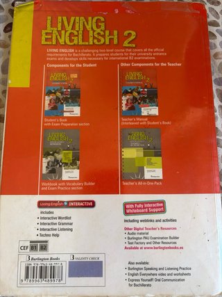 Living English 2 Bachillerato. Student's book