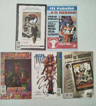 Gen 13 comic números 0,1, 2,3 y 4