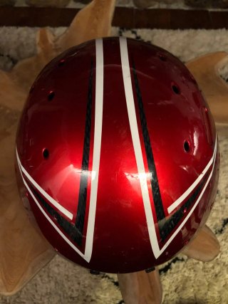 Casco de esquí Salomon rojo