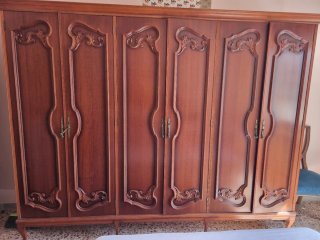 Dormitorio Clásico Completo Madera