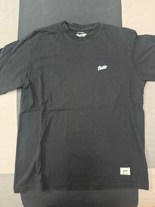 Camiseta Negra STWP Pull&Bear Talla M