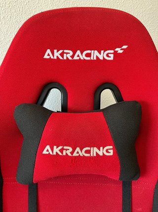 Silla gamer AKRacing Core EX roja/negra