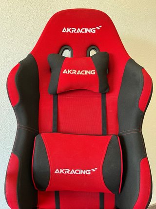 Silla gamer AKRacing Core EX roja/negra
