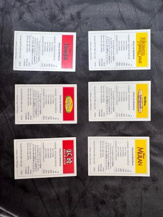 Tarjetas Monopoly Disney 3D Castellano