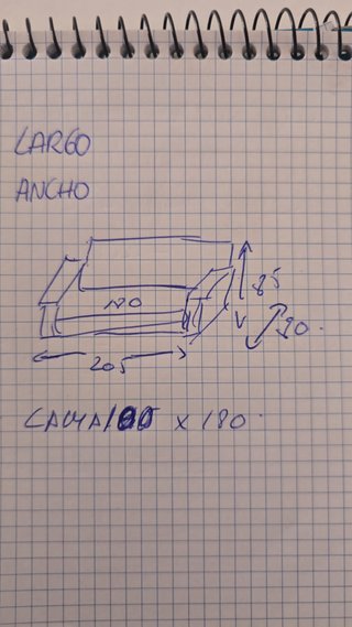 Sofá Cama Gris Tela y Madera