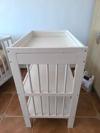 Cambiador Bebé IKEA Blanco