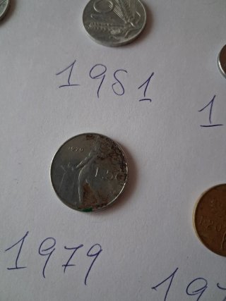 Lotto di monete Lire Italiane